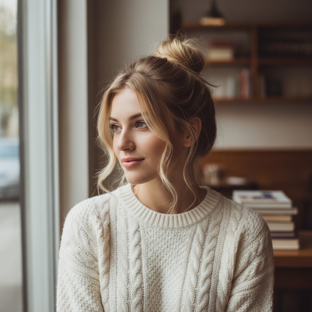 The Effortless Messy Bun